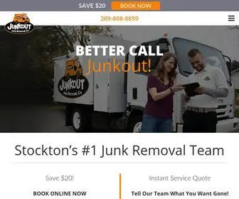 Getmyjunkout.com(Junk Removal Stockton CA & Surrounding Area) Screenshot