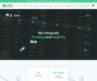 Getmyparking.com(A smart parking management company) Screenshot