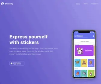 Getmysticker.com(Stickerfy) Screenshot