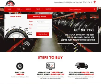 Getmytyre.com(Car Tyres Online) Screenshot