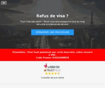 Getmyvisatofrance.com(Get My Visa To France) Screenshot