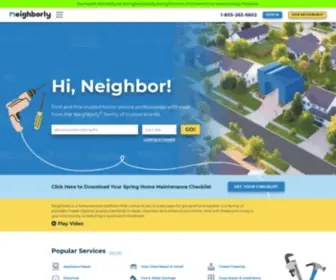 Getneighborly.com(Find and hire locally) Screenshot