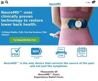 Getneuromd.com(NeuroMD) Screenshot