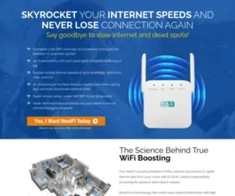 Getnextfi.net(Boost your Wifi Internet) Screenshot