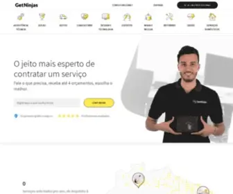 Getninjas.com.br(Orçamentos de profissionais confiáveis) Screenshot