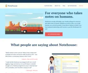 Getnotehouse.com(Notehouse) Screenshot