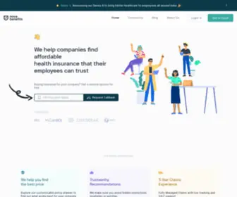 Getnovaapp.com(Health and Wellness Benefits for teams) Screenshot