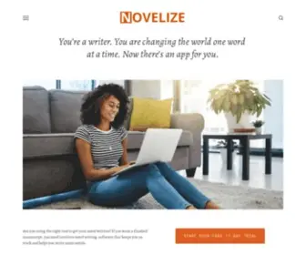 Getnovelize.com(Online Novel Writing Software) Screenshot
