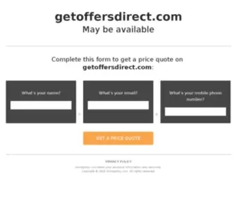Getoffersdirect.com(Get Offers Direct) Screenshot