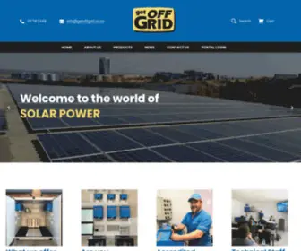 Getoffgrid.co.za(Get Off Grid) Screenshot