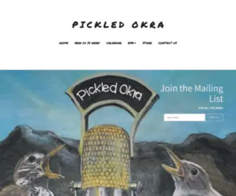 Getokra.com(Pickled Okra) Screenshot