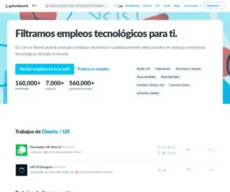 Getonbrd.com.pe(Trabajos de tecnología en Perú) Screenshot
