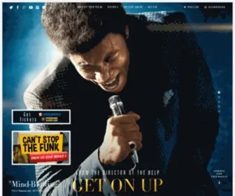 Getonupmovie.com(Get On Up) Screenshot