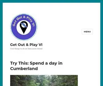 Getoutandplayvi.com(Welcome) Screenshot