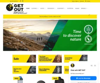 Getout.cy(GET OUT Outdoor Store) Screenshot