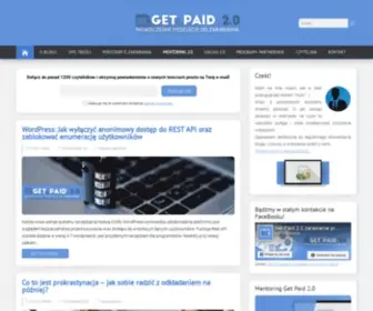 Getpaid20.pl(Nowoczesne podejście do zarabiania w internecie) Screenshot