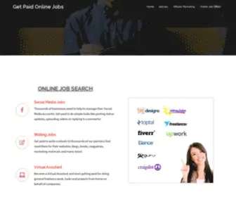Getpaidonlinejobs.com(Get Paid Online Jobs) Screenshot