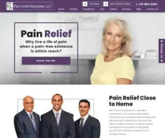 Getpaincontrol.com(Pain Control Associates) Screenshot