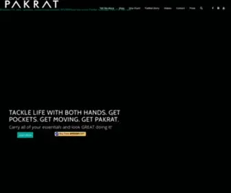 Getpakrat.com(Best Running Belt for Exercise) Screenshot