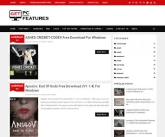 GetpcFeatures.com(GetpcFeatures) Screenshot