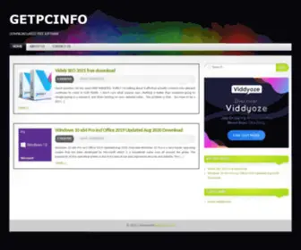Getpcinfo.com(Getpcinfo) Screenshot