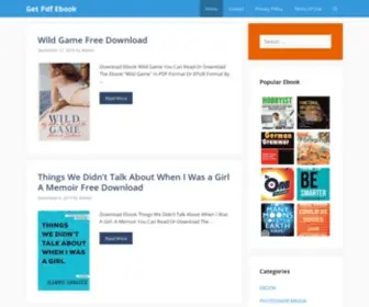 Getpdfebook.com(Get Pdf Ebook) Screenshot