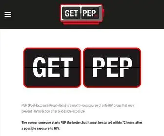 Getpep.info(Get PEP) Screenshot