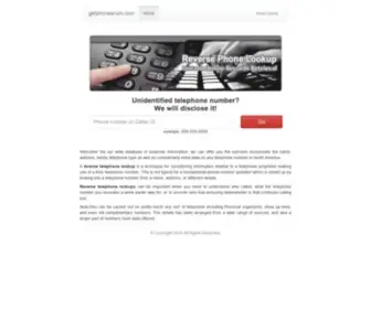 Getphonesnum.com(Getphonesnum) Screenshot