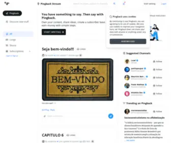 Getpingback.com(Getpingback) Screenshot