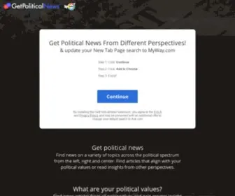 Getpoliticalnews.com(Access the tools you need to easily convert audio files) Screenshot