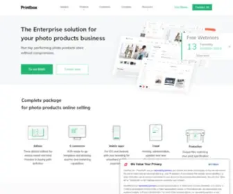 Getprintbox.com(Photobook Software) Screenshot