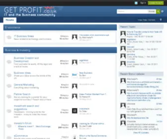 Getprofit.co.uk(GetProfit) Screenshot