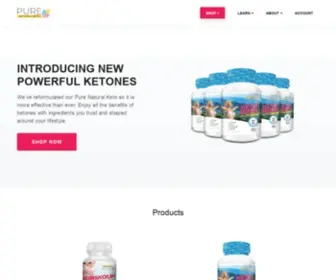 Getpurenatural.com(Pure Natural Keto and Ketosis SupplementsPure Natural Keto and Ketosis Supplements) Screenshot