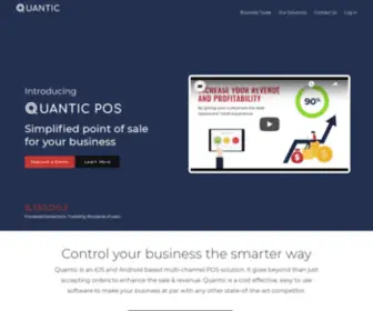 GetQuantic.com(A true iOS and Android Based POS System for Restaurants and Retail Businesses) Screenshot