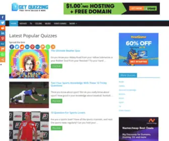 GetQuizzing.com(Free Trivia Quizzes For All The Family) Screenshot