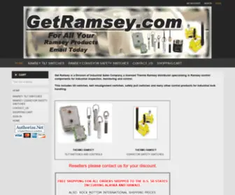 Getramsey.com(This text) Screenshot