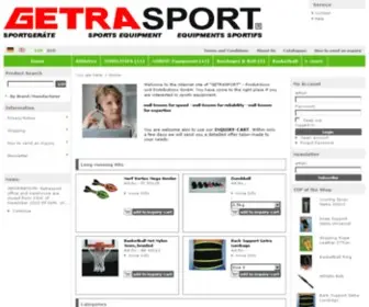 Getrasport.com(OXID Gift Store) Screenshot