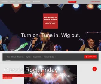 Getreadytorockradio.com(Get Ready to ROCK) Screenshot