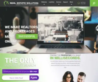 Getrealestatesolution.com(Real Estate Solution) Screenshot