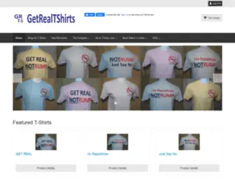 Getrealtshirts.com(Getrealtshirts) Screenshot