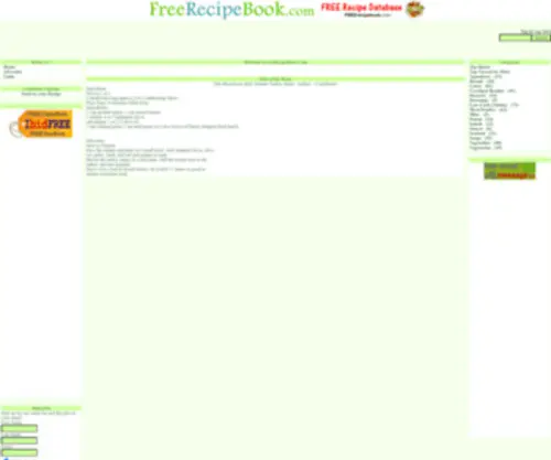 Getrecipeshere.com(Recipes) Screenshot