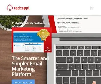 Getredcappi.com(Email Marketing Software) Screenshot