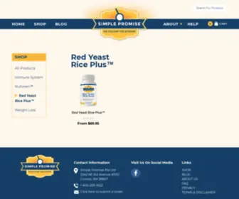 Getredyeastriceplus.com(Simple Promise) Screenshot