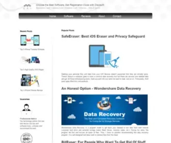 Getregistrationcode.com(Choose the Best Software) Screenshot