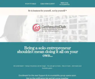 Getresultsclub.com(GetResultsClub) Screenshot