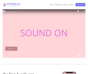 Getresurgo.com(Mental Health) Screenshot