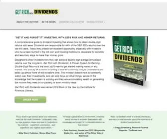 Getrichwithdividends.com(Get Rich With Dividends) Screenshot