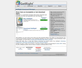 Getright.com(Resume Downloads) Screenshot
