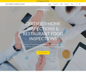 Getrightinspections.com(Get RIGHT Inspections) Screenshot