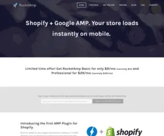 Getrocketamp.com(RocketAmp) Screenshot